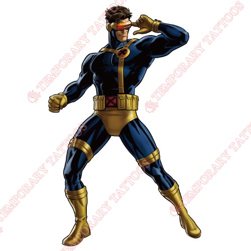 Cyclops Marvel Customize Temporary Tattoos Stickers NO.469